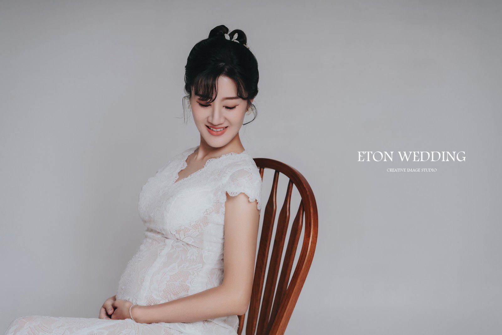 純淨極簡風孕婦寫真,孕婦照,簡約孕婦攝影,孕婦禮服